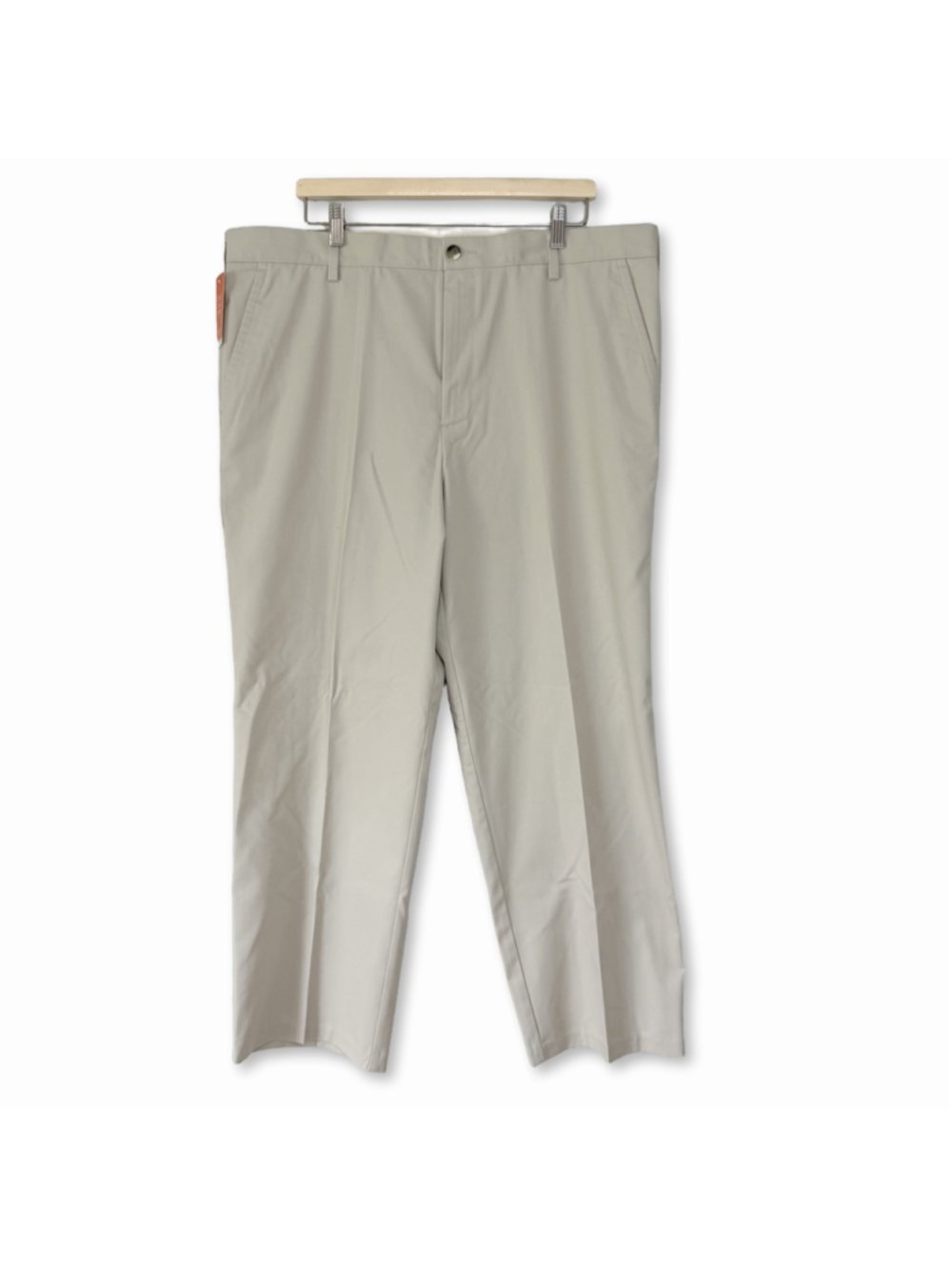 Dockers Classic Fit Flat Front Chino Khaki Pants Men's Beige Size 40/30